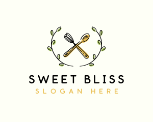 Whisk Spoon Cooking logo design