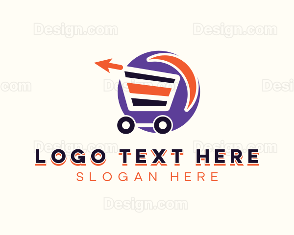 Shopping Cart Sale Logo