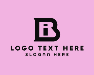 Quirky Creative Business Letter BI logo