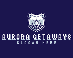 Wild Polar Bear logo design