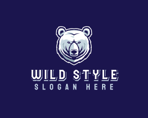 Wild Polar Bear logo design