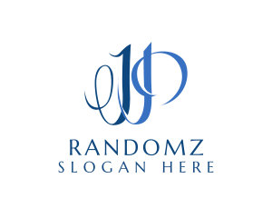 Elegant Letter JP Monogram logo