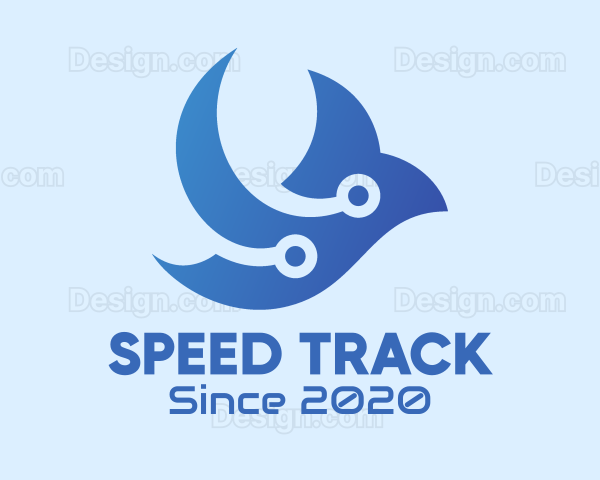 Flying Tech Bird Logo
