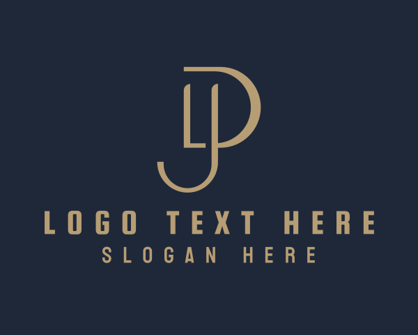 Letter Dj logo example 3