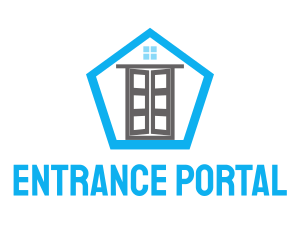 Open Door Pentagon  logo design