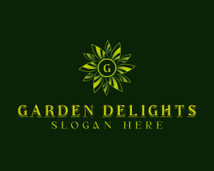 Botanical Wellness Garden logo design