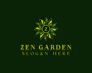 Botanical Wellness Garden logo design