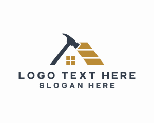 House Construction Hammer logo