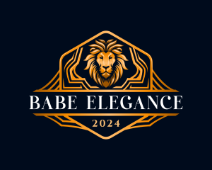 Elegant Lion Fierce logo design