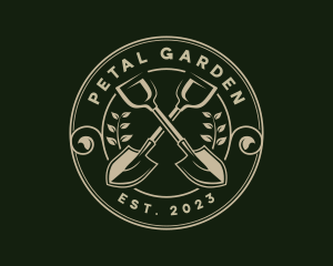 Shovel Agriculture Landscaping logo design