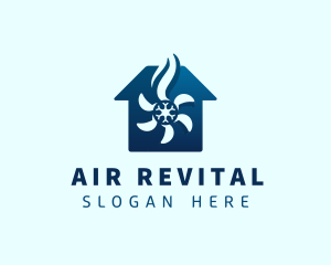 Home Ventilation Fan logo design