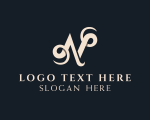 Cursive Script Marketing logo