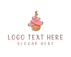 Homemade Cherry Cupcake  logo