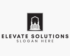 High Rise Building Property  logo design