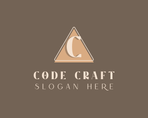 Triangle Craft Boutique logo design