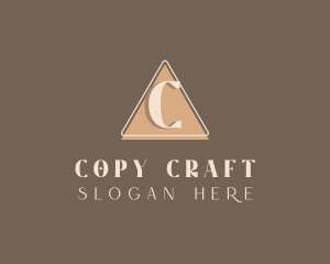 Triangle Craft Boutique logo design