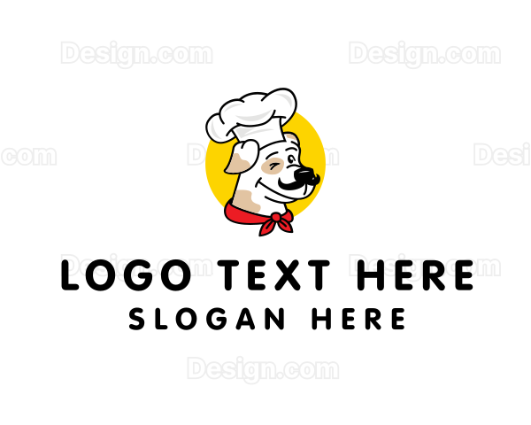 Chef Puppy Dog Logo