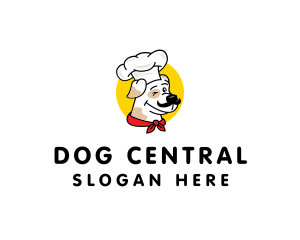 Chef Puppy Dog logo design