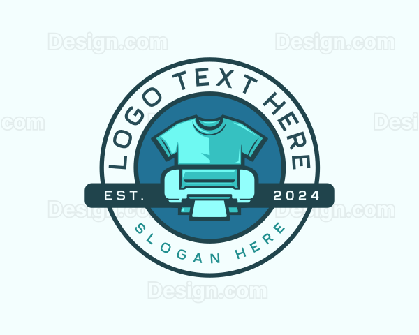 Printing Clothing Shirt Logo