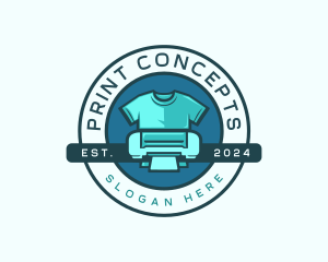 Printing Clothing Shirt logo
