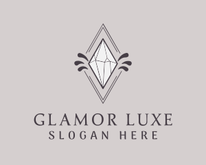 Luxury Diamond Jewelry logo design