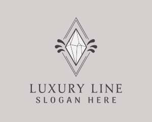 Luxury Diamond Jewelry logo design