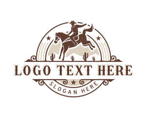 Cowboy Horse Rodeo logo