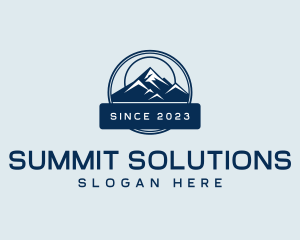 Summit Mountain Adventure logo design