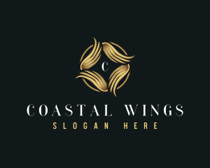 Elegant Luxury Wings logo design