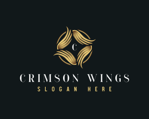 Elegant Luxury Wings logo design