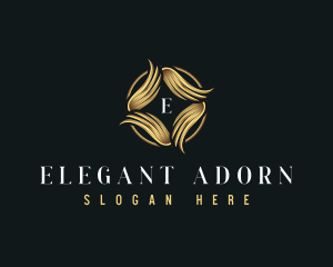 Elegant Luxury Wings logo design