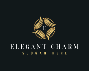 Elegant Luxury Wings logo design