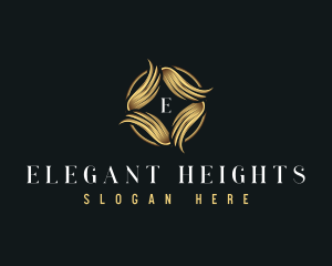 Elegant Luxury Wings logo design