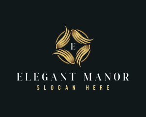 Elegant Luxury Wings logo design