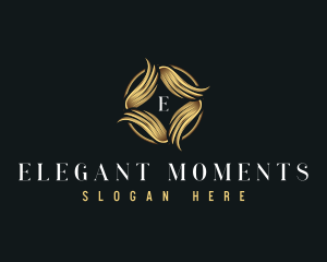 Elegant Luxury Wings logo design