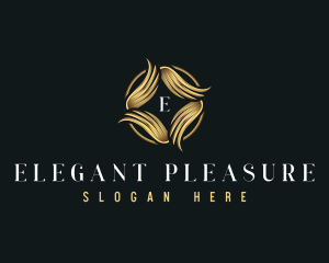 Elegant Luxury Wings logo design