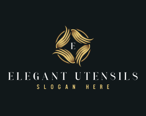 Elegant Luxury Wings logo design