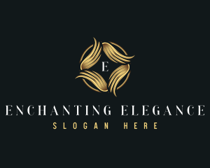 Elegant Luxury Wings logo design