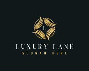 Elegant Luxury Wings logo design