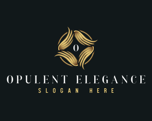 Elegant Luxury Wings logo design