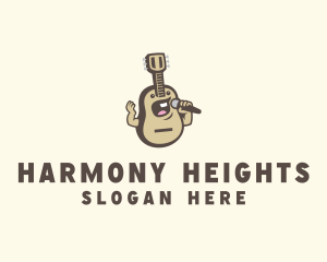 Guitar Singer Microphone logo