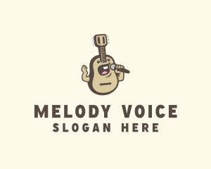 Guitar Singer Microphone logo
