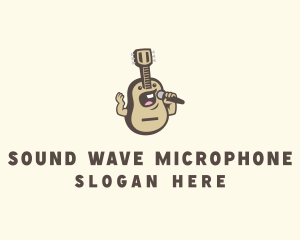 Guitar Singer Microphone logo