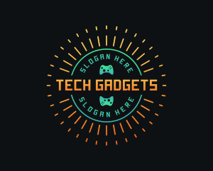 Gaming Controller Gadget logo design