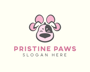 Puppy Paw Pet logo design