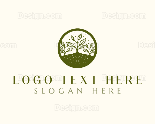 Eco Organic Planting Logo