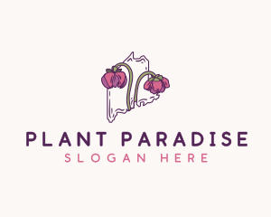 Pitcher Maine Plant logo design