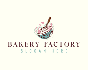 Whisk Bowl Bakery logo design