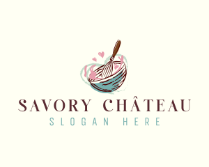 Whisk Bowl Bakery logo design