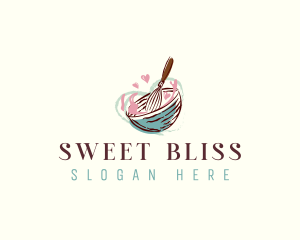 Whisk Bowl Bakery logo design